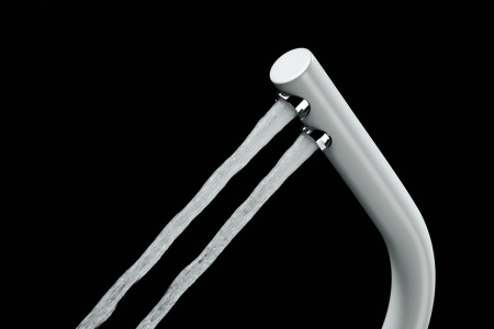 Смеситель для кухни Paulmark ESSEN Es213011-WH на мойку белый